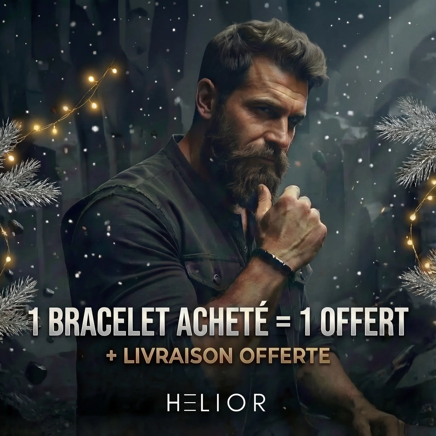 Helior - Bracelet en hématite